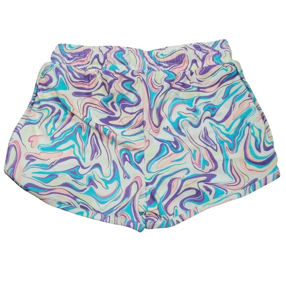 Disney Jumping Beans 4T Girls Active Shorts Pastel Marble Print Kids Toddler - Picture 2 of 4